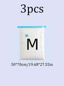 1/3/5/8/9pcs Transparent Vacuum Compression Bags, Foldable Travel Storage Bags, Extra Large/Large/Medium/Small Sizes, Multi-Pack Vacuum Compression Bags, High Capacity, Dust-Proof, Space-Saving, Suitable For Storing Seasonal Clothes, Quilts, Blankets, Shirts, Travel Accessories, Jackets, Ideal For Travel, Home Organization, Closet, Travel Essentials, College Dorm Necessities, Back To School Multipurpose