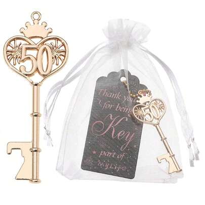 15th, 18th, 21st, 30th, 40th, 50th, 60th, 70th, 80th, 90th, 65th, 75th, 85th Birthday Party Gifts, Key Beer Bottle Opener, Anniversary Commemorative Gifts, Party Decorations