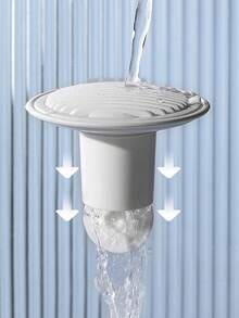 1 Stück Geruchsabsperrung für Haushaltsabflüsse, Silikon Bodenablauf für Küche und Bad, Anti-Geruchs-Kern, Anti-Flecken und Insektenresistent. Badezimmerausstattung