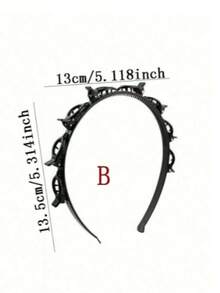 1个/2个编织发夹仙女森林系统超仙女压力发带防滑发夹发饰，女士，秋季，旅行，美发工具，女士配饰，发饰，秋季，女士，美发工具，发饰，发饰，美容配饰，礼物，旅行，女士礼物，发饰，女士，圣诞礼物，女士礼物，礼物，礼物，成人圣诞礼物，成人圣诞礼物，发饰，女士配饰，圣诞礼物，成人发饰，女士礼物创意，美容圣诞礼物，女士礼物