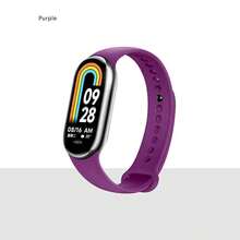 سوار سيليكون ل- Mi Band 8/9 NFC، حزام رياضي قابل للاستبدال، ملحقات سوار ساعة ذكية 8/9 مقاوم للماء - ل- Mi Band 8 9 - مشاهدة 14