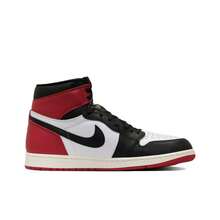 Nike Jordan Air Jordan 1 High OG “Black Toe Reimagined” 圆头舒适缓震防滑高帮复古篮球鞋，男款，红色