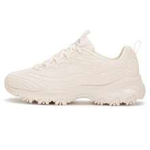Skechers D'LITES系列休闲鞋，轻便减震女鞋，日常运动健行鞋，熊猫鞋，通勤运动鞋 150243-OFWT - 乳白色 - 查看 5