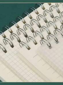 240 Pages Spiral Bound Notebook With Thickened PP Cover, Top Flip Design, Minimalist PP Cover, Smooth Writing Notebook, Suitable For Students, Office, Business