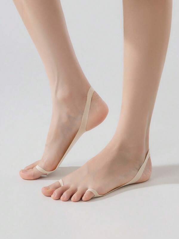 3/5 Pairs Of Women's High-Heeled Shoes With Simple Boat Socks, Invisible Spring And Summer Socks, Suspender Socks, Suitable For Daily Wear And Going Out