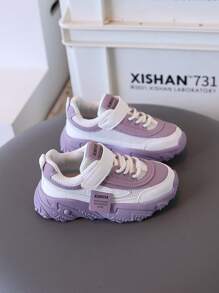 1 双儿童时尚运动鞋，春秋季新款软底休闲鞋，适合男孩和女孩