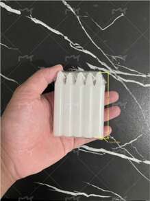 10pcs White/Red Straight Pillar Candles, Large Size: 8.26 Inches Long X 0.7 Inches Wide, Suitable For Prayer, Birthday, Display, Confession, Gifts For Boyfriend/Girlfriend, Meditation, Altar, Spells, Weddings, Dining Tables, Seasonal Events, Bedroom, Dining Room Decor, Outdoor Camping Lighting, Valentine's Day, Mother's Day, Father's Day, Christmas, Halloween, Thanksgiving, Burn Time Up To 4.5 Hours