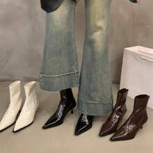 Women Ankle Boots & Booties - White - View 2
