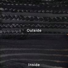 DCornrow Wig Cap For Crochet Braids Synthetic Braided Cap With Adjustable Straps Breathable Crochet Caps With 2 Combs Braided Wig Cap For Sew InBraided Wig Cap For  1pcs Black 5001 - 1pcs - 查看 3