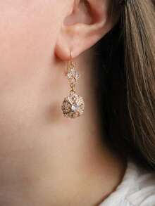 Gorgeous Victorian Earrings For Women  Synthesis Cubic Zirconia Dangle And Drop Earrings Wedding Engagement Bridal Jewelry Party Gifts - 耳環 - 查看 6
