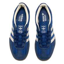 Adidas Originals Women's Casual Low-Top Lace-Up Sneakers GAZELLE INDOOR W, Lightweight Minimalist Everyday Travel Sports Shoes JS1410 - Victory Blue/Dark Indigo/Cream White - View 4