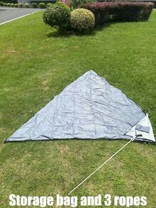 1/3 piezas,Toldo de vela triangular, impermeable y plegable, apto para terrazas, tela toldo de Oxford, utilizada para patios, jardines, actividades al aire libre, sombrillas de patio trasero, carpas de camping, telas de sombrilla, velas de sombrilla, toldos de patio, velas de sombrilla al aire libre, sombrillas, bloqueo UV, proporcionando efecto de sombra - Multicolor - Ver 11