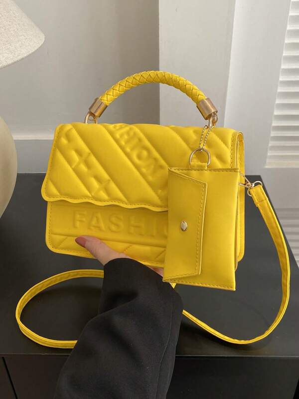 Bolso pequeño de estilo extranjero de alta gama, nueva moda y versátil para mujer 2024. Bolso cruzado de recubierto brillante con correa de hombro ajustable y bolso cuadrado pequeño