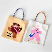 Women Top Handle Bags - 粉紅色 - 查看 4