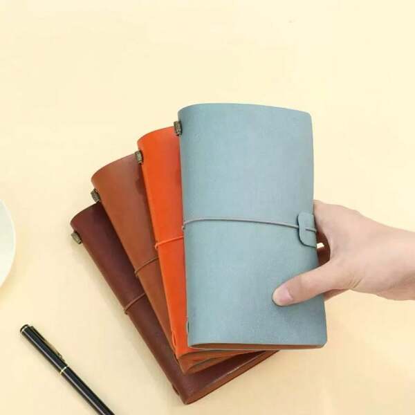 Stationery Notebook, 72 Soft Leather Loose Leaf, Student Supplies, High Aesthetic Cartoon Notebook, Suitable For Students, Offices, Lovely And Comfortable, Smooth Writing, Comfortable And Fast Drying Notebook, Back To School Season