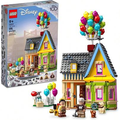 LEGO Set de juguete clásico de construcción de la casa de "Up" de Pixar, 100 piezas, para niños y fans de la película a partir de 9 años, un regalo divertido para fans y cualquiera que ame el juego creativo, decoración de habitación 43217