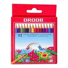 12pcs Colored Pencils Decor Shorts, Suitable As Christmas Gifts For Kids, Stationery For Office Drawing & Writing, Student Art Painting, Includes Painting, Doodle, Art And Colored Pencil Rewards (12pcs/1 Box),For School Supplies,Back To School - Multicolor - View 12