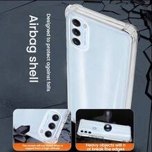 Transparent Air Cushion Phone Case Suitable For Moto Phones, Phones, Moto X30 Pro, Moto G82, Moto G75, Poco M3 Pro 5G, Poco M2 Pro, Nothing Phone (2a) Plus, Nothing Phone (3a), And Other Phone Models - Clear - View 7