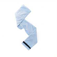 全新可调节大尺寸重力眼罩，柔软冷却遮光眼罩，带重力珠，适合深度睡眠 - 黑色 - 查看 8