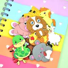 10/12/16pcs Refrigerator Magnets, Room Decor Stickers. Rubber Soft Magnetic Fridge Magnets, Material: PVC Soft Rubber, Size: Approx. 4.5-5CM, Features: 3D Stereoscopic, Long-Lasting, Non-Fading, Applicable For Posting Notes, Memos, Photos, Decorating Refrigerators, Early Education Stickers, Etc. - Multicolor - View 2