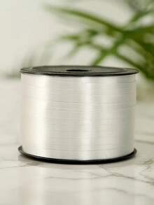 1 件纯色气球丝带扎带，粉色塑料气球丝带，用于派对装饰、绑气球绳、圣诞气球配件 - 彩色 - 查看 4