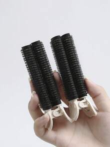 2pcs/Set Girls' Hair Clips To Fix Fringe, Volume, And Long Hair, Daily Style Casual - Pink - View 15