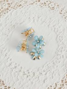 8 件/12 件/套什锦金属水晶花发夹适合日常旅行、聚会、海滩派对以及夏季、秋季和返校季节佩戴假日必备