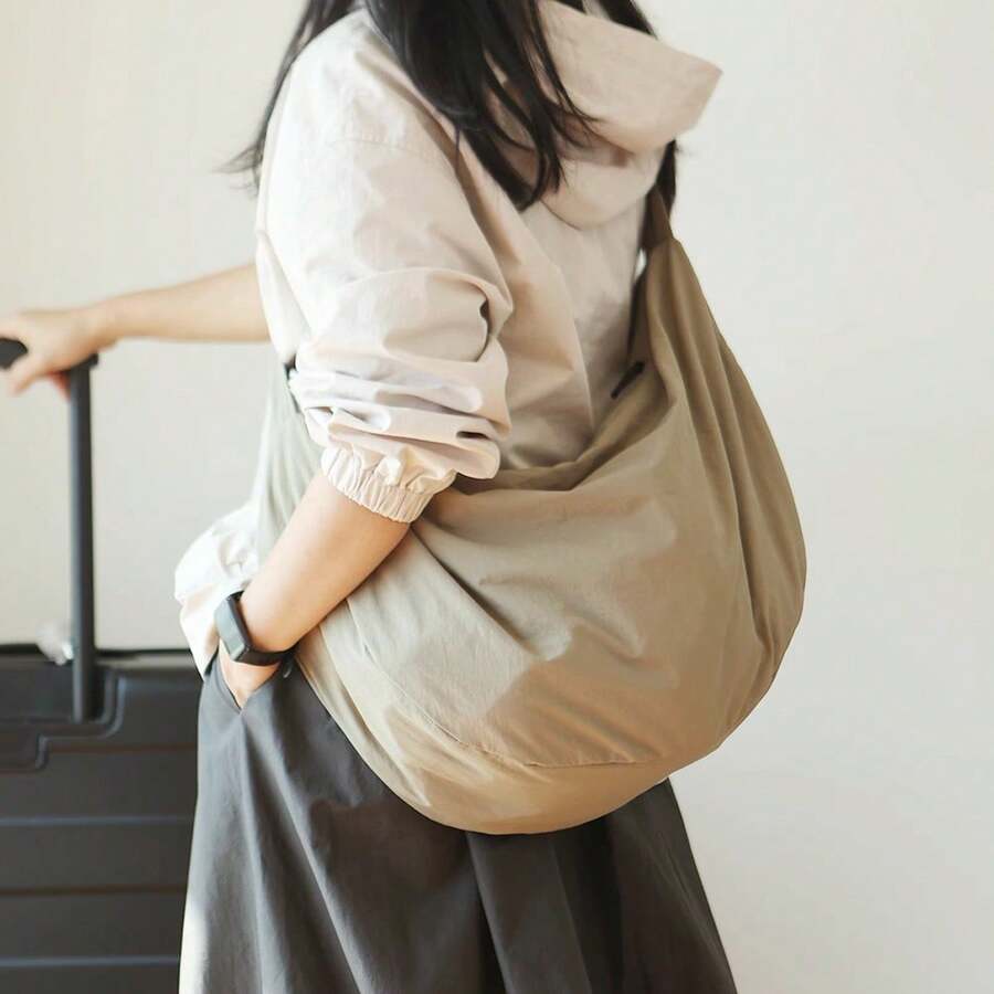 Women Shoulder Bags - 米色 - 查看 1