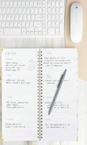 Aesthetic 20252026 Academic Planner A Beautiful 7 X 10" Daily