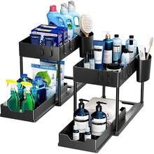 Plastic Storage Room With 2 Caps, Cooking Storage Room, Kitchen Storage Room, Multi-Purpose Kitchen Dining Room, Food Storage Room And Condimentos, Bathroom Storage Room, Cooking Kitchen Dining Room Adecuado Para Hogar Y Restaurantes Commerciales-2 Unidad - 2pcs Rolle - 查看 1