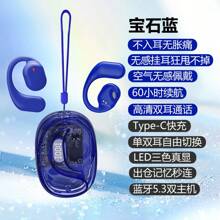 Open-Ear Headphones - 寶石藍 - 查看 2