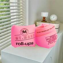 Brazalete inflable de natación de PVC, flotadores cilíndricos inflables para brazos, brazalete inflable de natación para exteriores con manga de flotabilidad - Multicolor - Ver 11