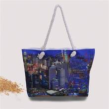 Women Shoulder Bags - 城市夜景 - 查看 1