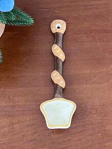 Lingurițe de supă drăguțe în formă de desert, lingură de pâine ceramică, lingură drăguță pentru fructe de pădure, lingurițe de desert în formă de brioșă/ananas/croissant, lingurițe adorabile pentru bucătărie