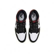 Nike Jordan Air Jordan 1 High OG “Black Toe Reimagined” 圆头舒适缓震防滑高帮复古篮球鞋，男款，红色
