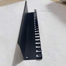 1pc Metal Medal Display Rack - Wall Mounted Hook For Medals And Ribbons, Sturdy Award Organizer, Ideal For Athletes And Competitors, Christmas Gift - Black - View 5