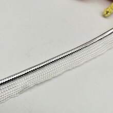 5 码斜纹带饰边，适用于缝制枕头、垫子和衣服上的卷边、滚边、铜线边 - 彩色 - 查看 12