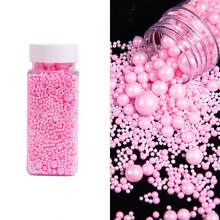 蛋糕装饰配件，DIY蛋糕装饰，混合尺寸白珍珠。适用于装饰生日蛋糕、甜甜圈、纸杯蛋糕、冰淇淋和饼干，是婚礼、派对、情人节、万圣节、圣诞节和其他场合的理想装饰用品。 - 彩色 - 查看 39
