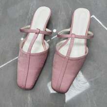 Women Heeled Sandals - 杏色309-1 - 查看 4