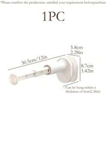 2 件/1 件 [安全抓握] 可调节伸缩晾衣架，带旋转夹 – 白色塑料衣架，适用于宿舍、浴室和衣帽间 – 为旅行者提供安全快速干燥的解决方案，宿舍必备品 | 多功能衣架 | 安全抓握功能，晾衣架