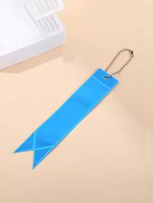 尖头闪电 PVC 反光吊坠钥匙扣 精致礼品 交通警示标志 背包挂饰