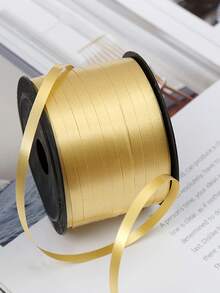 1 件纯色气球丝带扎带，粉色塑料气球丝带，用于派对装饰、绑气球绳、圣诞气球配件 - 彩色 - 查看 9