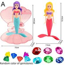 Sirena giratoria, un juguete de buceo que puede girar libremente bajo el agua y flotar hasta la superficie. Adecuado como recuerdos de fiesta, decoraciones de escritorio, natación de verano, juguetes de piscina y playa, regalos para festivales y cumpleaños - Sirena giratoria - Ver 20