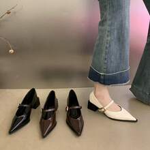 Women Pumps - 棕色 - 查看 5