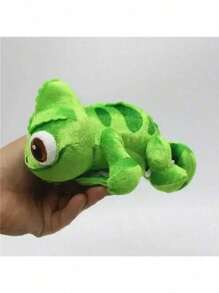 Disney 1 pieza Muñeco de peluche de 15cm del camaleón Pascal, juguete de anime con base magnética (estilos aleatorios)