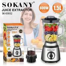 SOKANY 03032 Bullet Personal Blender, Multi-Function Mixer Food Grinder Kitchen Crushing Ice Juicer,Pulse Technology For Grinding, Mixing, Blending, Smoothie Make And Ice Crush - View 6
