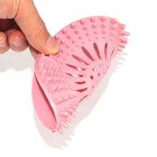 1 件硅胶排水盖，浴室水槽排水，毛发过滤器，防臭，易于安装排水塞，适用于厨房、浴室、淋浴、洗衣池、洗脸盆 - 彩色 - 查看 5