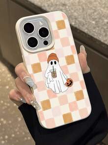 1 chiếc ốp lưng điện thoại thời trang Halloween hình ma vải, chống rơi, chống trượt, mềm mại, tương thích với Apple/Redmi/các dòng điện thoại khác. Chống nước, chống sốc, chống trầy xước. Phiên bản quốc tế, không phải phiên bản nội địa. - Nhiều màu - Xem 5