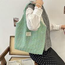 Women Shoulder Bags - 綠色 - 查看 3