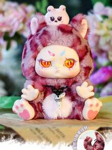 1pc KIMMON Gives You The Answer V2 Qimeng Biological NAYANAYA Play Handmade Doll Ornament Limbs Can Freely Rotate Fabric Soft, Smooth, Thick (1 Es Randomly Selected) - Multicolor - View 5
